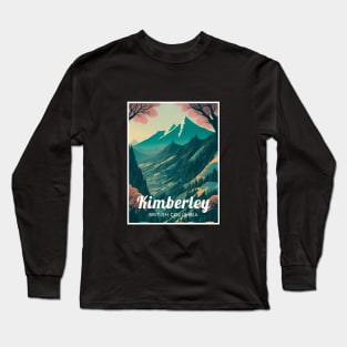 Kimberley British Columbia Canada ski Long Sleeve T-Shirt